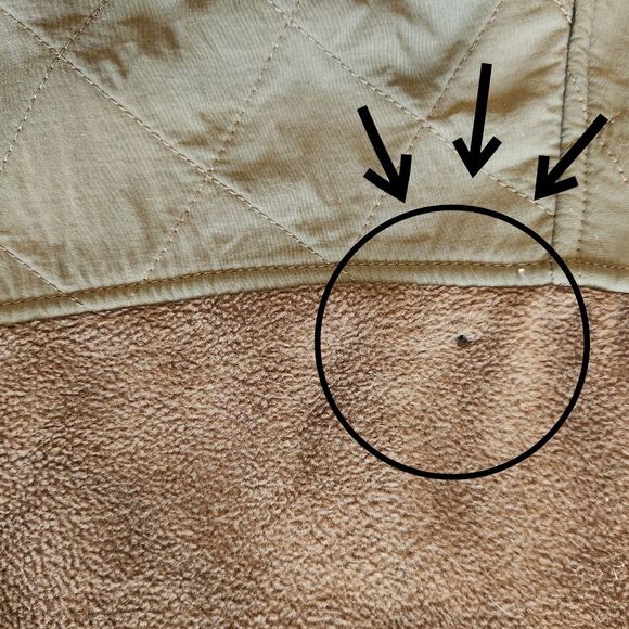 Bear Creek Outfitters Men’s Zip‎ Up Heavy Fleece Jacket Brown Size L Large READ - Picture 8 of 9